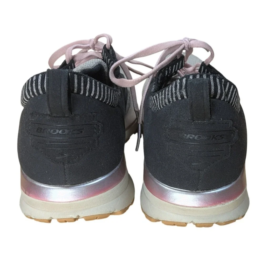 Brooks‎ Ricochet Running Shoes Women's US 11 Gray Black Pink Athletic